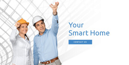 Custom Building Your Own Home - Custom HTML5 Template