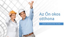 Egyedi Otthonépítés - Webhelysablonok