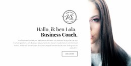 Professionele Bedrijfscoach - Beste Websitesjabloonontwerp