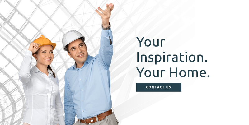 Custom building your own home Squarespace Template Alternative