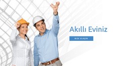 Kendi Evinizi Özel Olarak Inşa Etmek HTML5 Şablonu