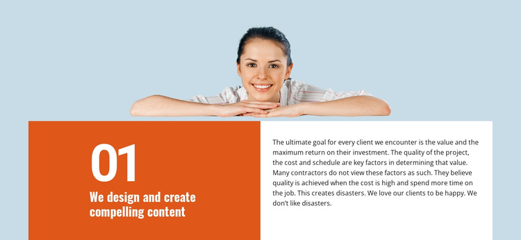 We create compelling content Website Builder Software