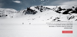 Activités Hivernales - Site Web Gratuit D'Une Page