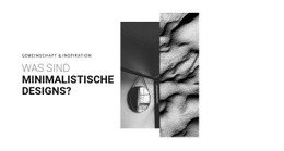 Natürliche Texturen Im Innenraum - Einfache Joomla-Vorlage