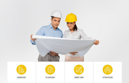 Bauen Sie Ihr Traumbüro - Gebrauchsfertige Landingpage