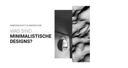 Natürliche Texturen Im Innenraum – Responsives WordPress-Theme