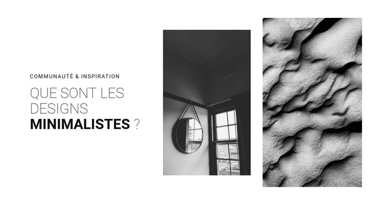 Textures naturelles à l'intérieur Modèle Joomla