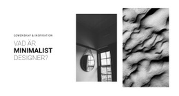 Naturliga Texturer I Inredningen - Personlig Mall