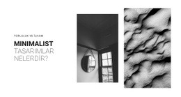 İç Mekanda Doğal Dokular - Kişisel Şablon