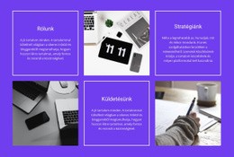 Nagyobb Hatékonyság - Egyoldalas Sablon