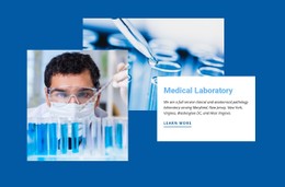 Clinical Laboratory Premium CSS Template