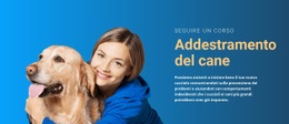 Ogni Cane Ha Bisogno Di Addestramento - Pagina Di Destinazione Gratuita, Modello HTML5