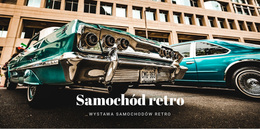Stare Samochody Retro - Najlepszy Darmowy Motyw WordPress