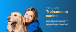 Todo Cachorro Precisa De Treinamento - Modelo De Página HTML