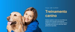 Todo Cachorro Precisa De Treinamento - Página De Destino