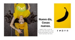 Nuevos Elementos De Hoy Plantilla HTML5