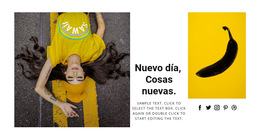 Nuevos Elementos De Hoy - Plantilla De Página De Destino