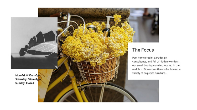 Focus on cute details Joomla Template