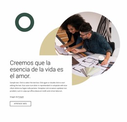 Creando Espacios Inspiradores - Plantilla Joomla Sencilla