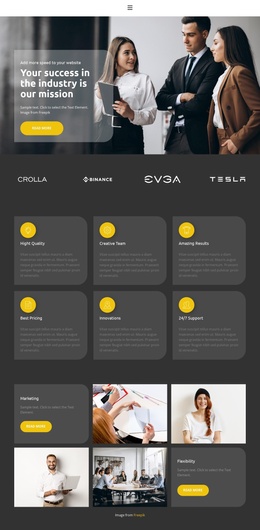 Inspirational Content Law Firm Templates