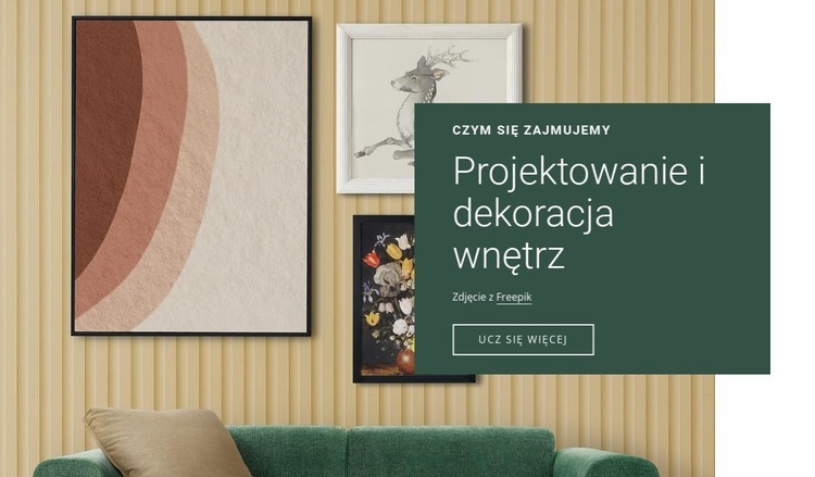 Stwórz swój idealny dom Kreator witryn internetowych HTML