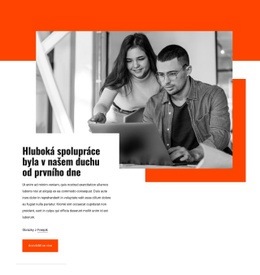 Hluboká Spolupráce – Šablona Webu