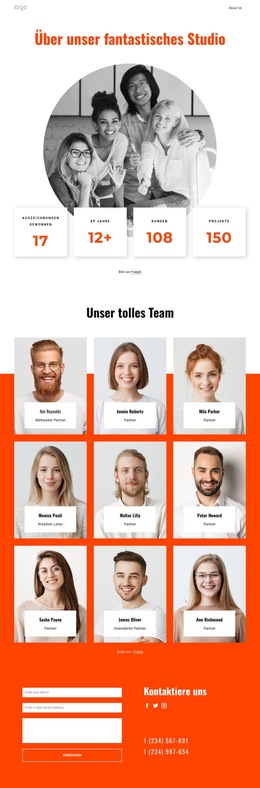 Wir Arbeiten Mit Neuen Und Etablierten Marken Zusammen - Bestes Website-Vorlagendesign