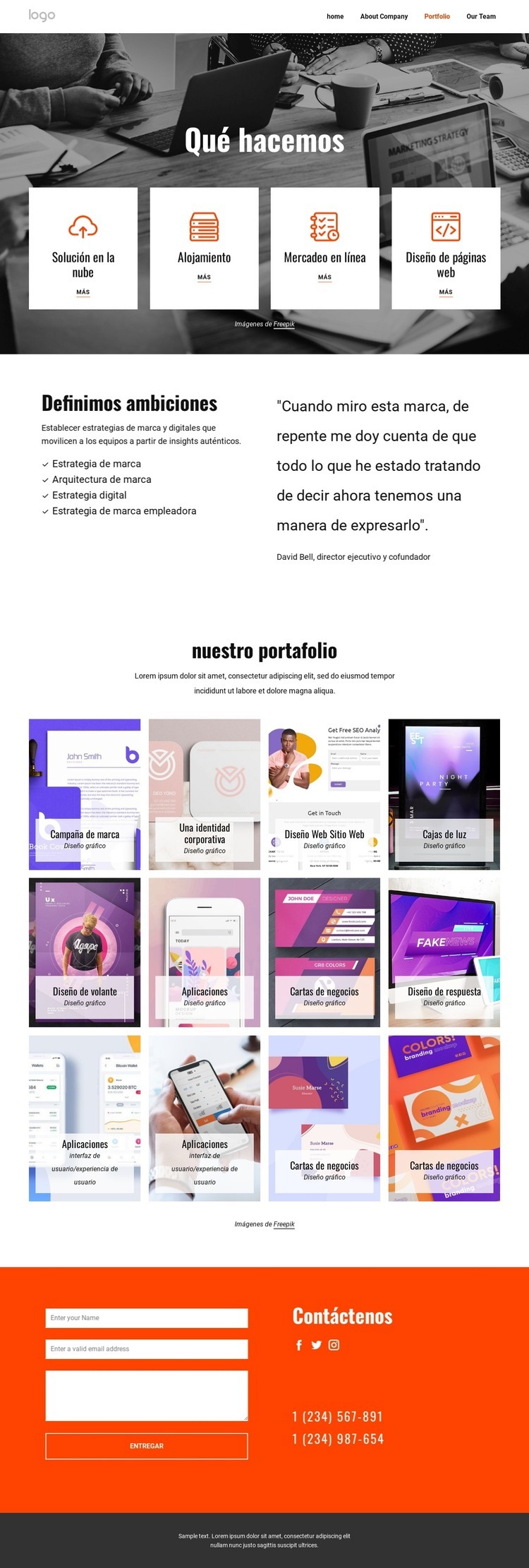 Eleva tu marca con nosotros Diseño de páginas web