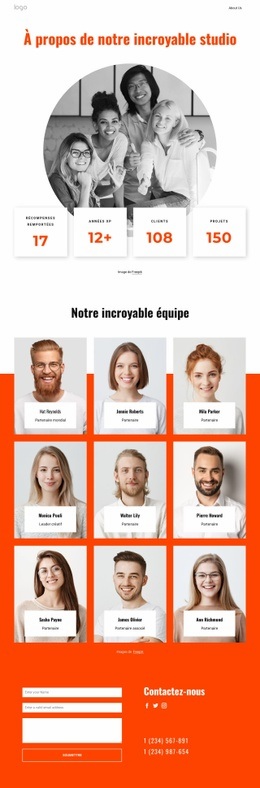 Nous Travaillons Avec Des Marques Nouvelles Et Établies - Créateur De Site Web Par Glisser-Déposer