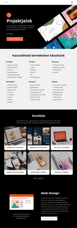 Kreatív Portfóliónk