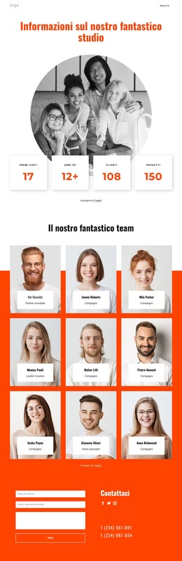 Lavoriamo Con Marchi Nuovi E Affermati - Miglior Design Del Modello Di Sito Web