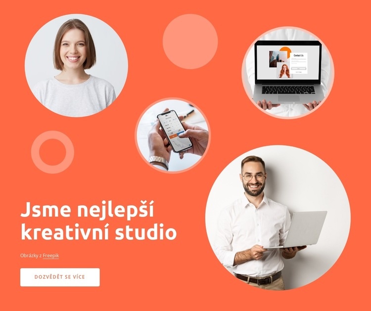 Duše našeho designového studia Šablona HTML