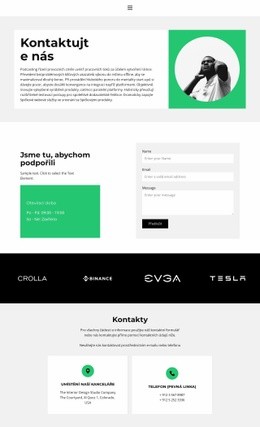 Responzivní HTML Pro Řekněte O Nás Svým Přátelům