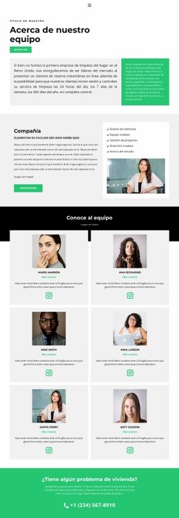 Conoce Al Mejor Equipo - Diseño Sencillo