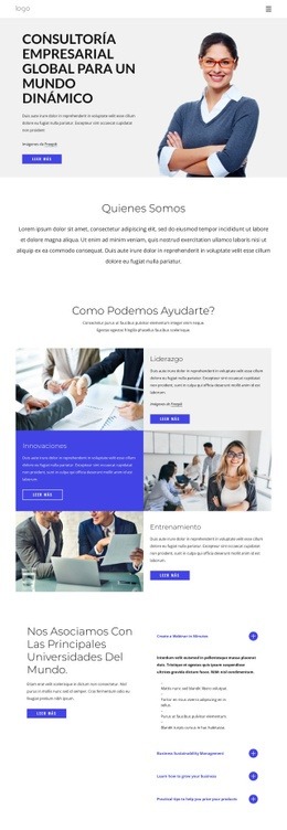 Consultoría De Negocios Globales