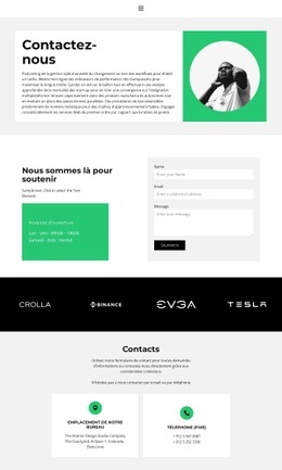 Parlez De Nous À Vos Amis - Website Creator HTML