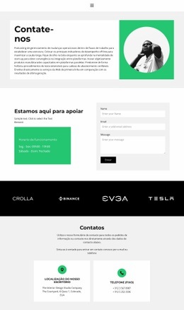 Conte A Seus Amigos Sobre Nós - Website Creator HTML