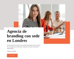 Agencia De Branding Con Sede En Londres - Creador De Sitios Web De Arrastrar Y Soltar