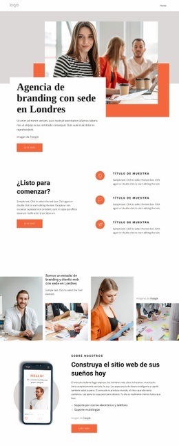 Investigación, Estrategia Y Diseño En Toda La Marca. Diseño De Sitios Web