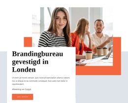 Brandingbureau Gevestigd In Londen - HTML-Websjabloon