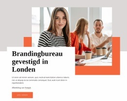 Brandingbureau Gevestigd In Londen - Sjablonen Website-Ontwerp