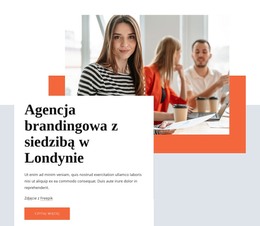 Agencja Brandingowa Z Siedzibą W Londynie - Szablon Internetowy HTML