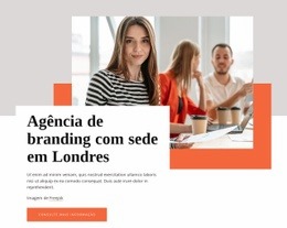 Agência De Branding Com Sede Em Londres - HTML Creator