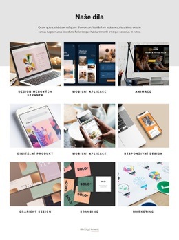 HTML Webové Stránky Pro Design Webových Stránek A Vývoj Aplikací