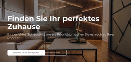 Unsere Makler – Fertiges Website-Design