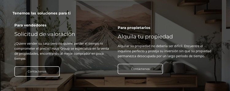 Propiedades vendidas Creador de sitios web HTML