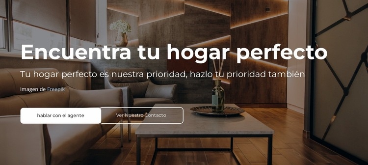 Nuestros agentes inmobiliarios Creador de sitios web HTML