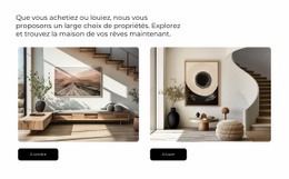 L'Immobilier Est Notre Fierté - HTML Creator