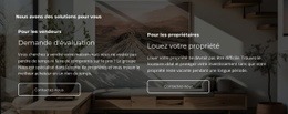 Propriétés Vendues : Modèle HTML5 D'Une Seule Page