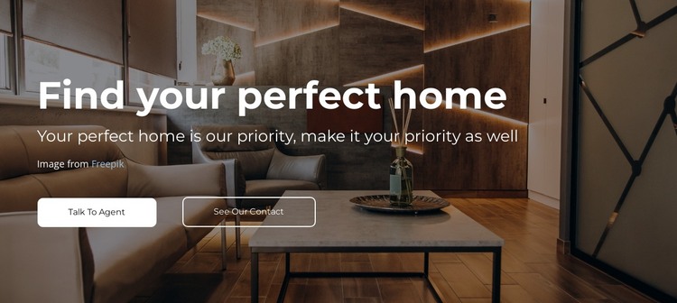 Our realtors HTML Template